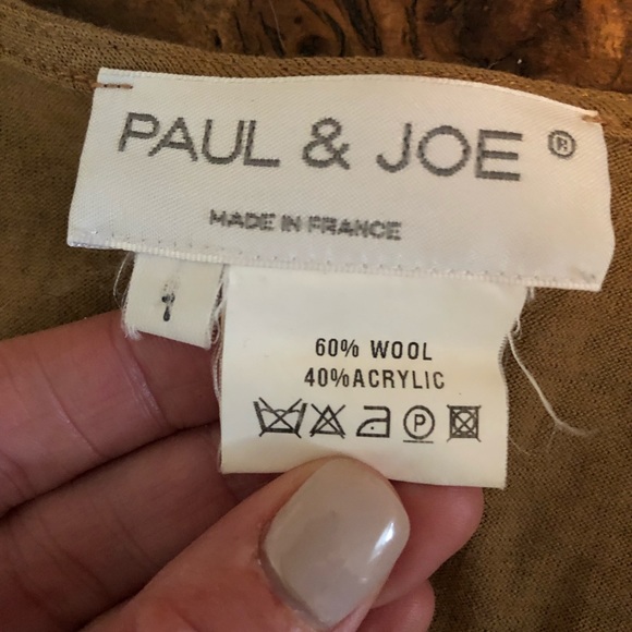 VINTAGE Circa 2001: Paul & Joe deep v knot top. - Picture 2 of 4